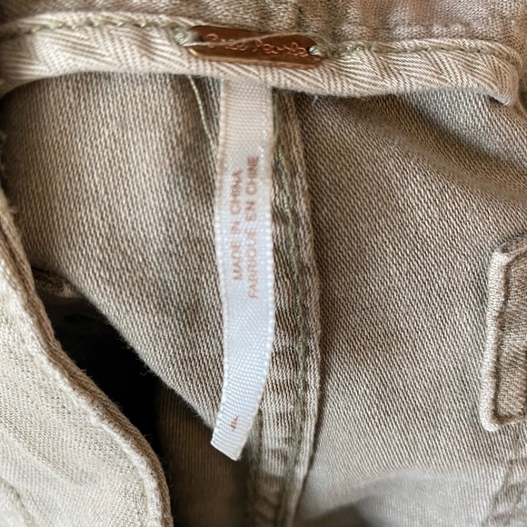 FREE PEOPLE Raw Patched Denim Short - Picture 8 of 8